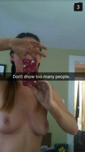 beurette nue sur snap